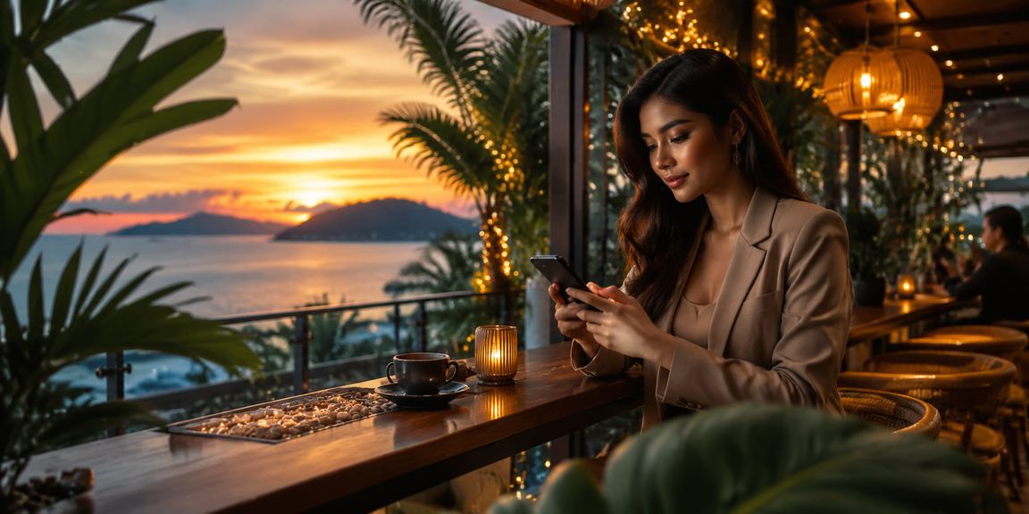 Pengguna live808 dari Kota Kinabalu menggunakan aplikasi kasino mudah alih pada telefon Android